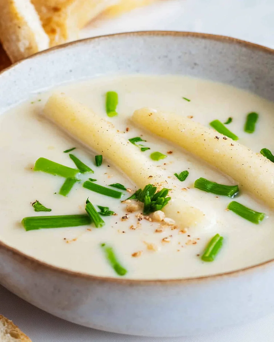 Spargelcremesuppe