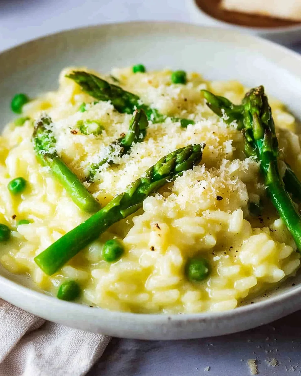 Spargelrisotto