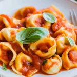Tortellini mit Tomatensoße