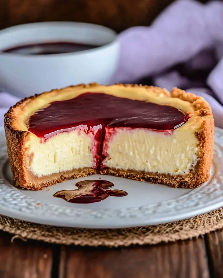 Weltbester Käsekuchen mit Keksboden - cremig & schnell