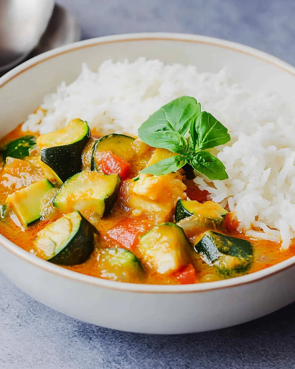 Zucchini-Curry
