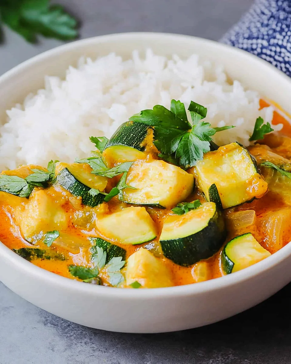 Zucchini-Curry