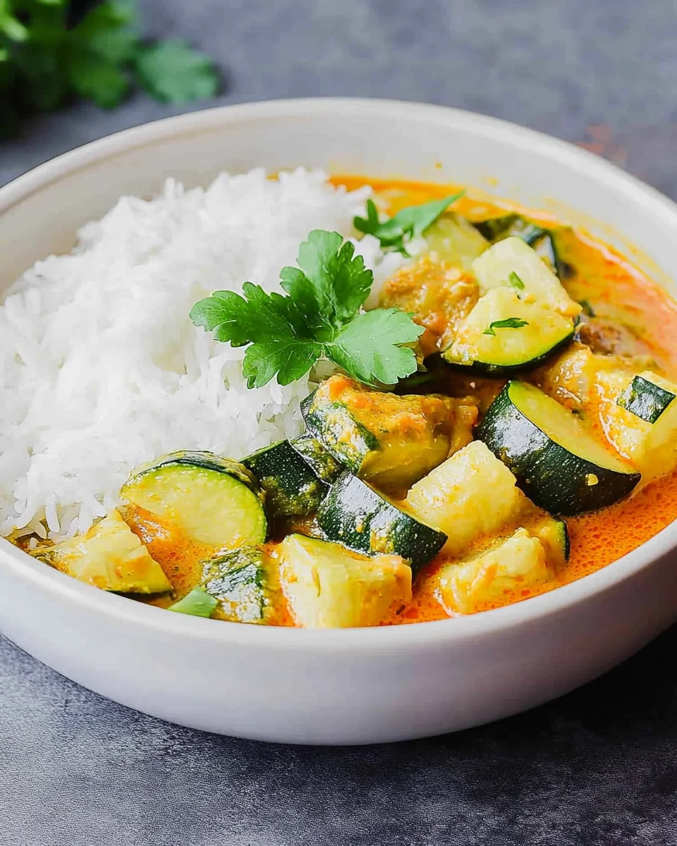 Zucchini-Curry