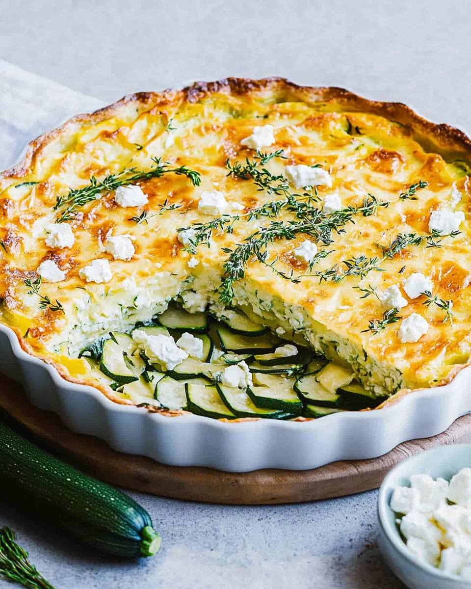 Zucchini-Quiche