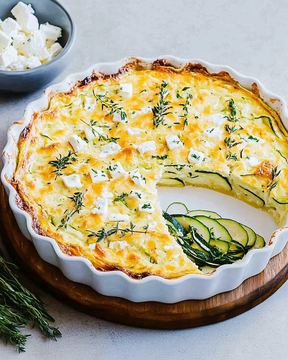 Zucchini-Quiche