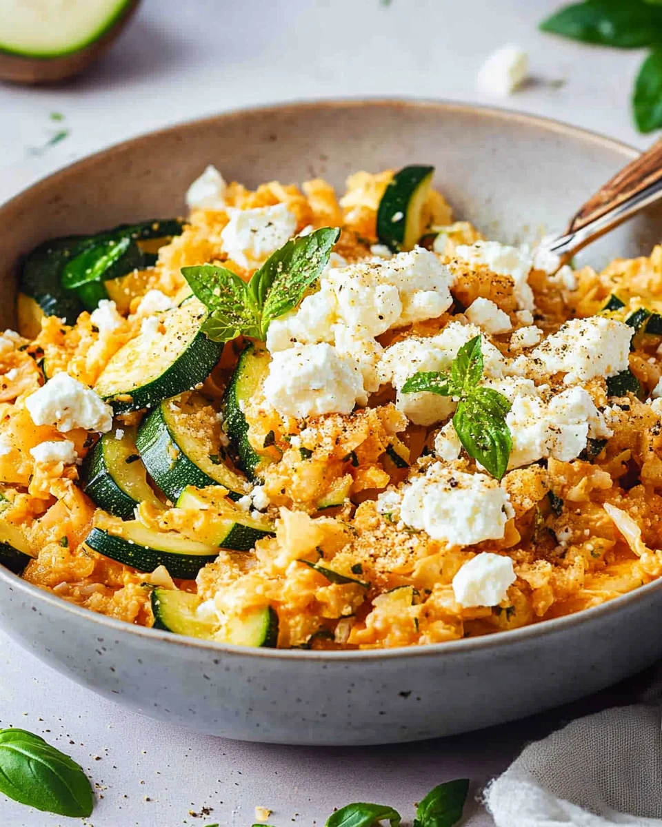Zucchini-Reis-Pfanne