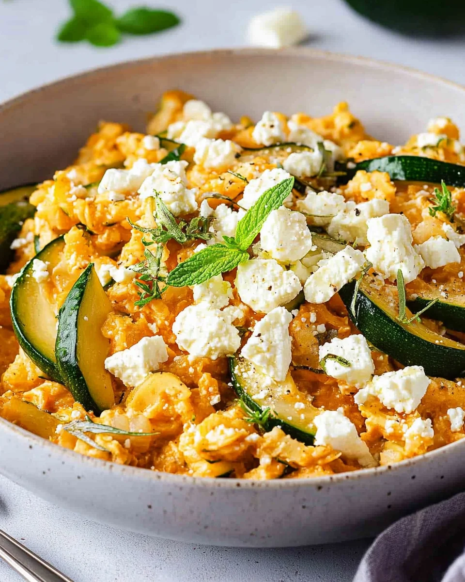 Zucchini-Reis-Pfanne