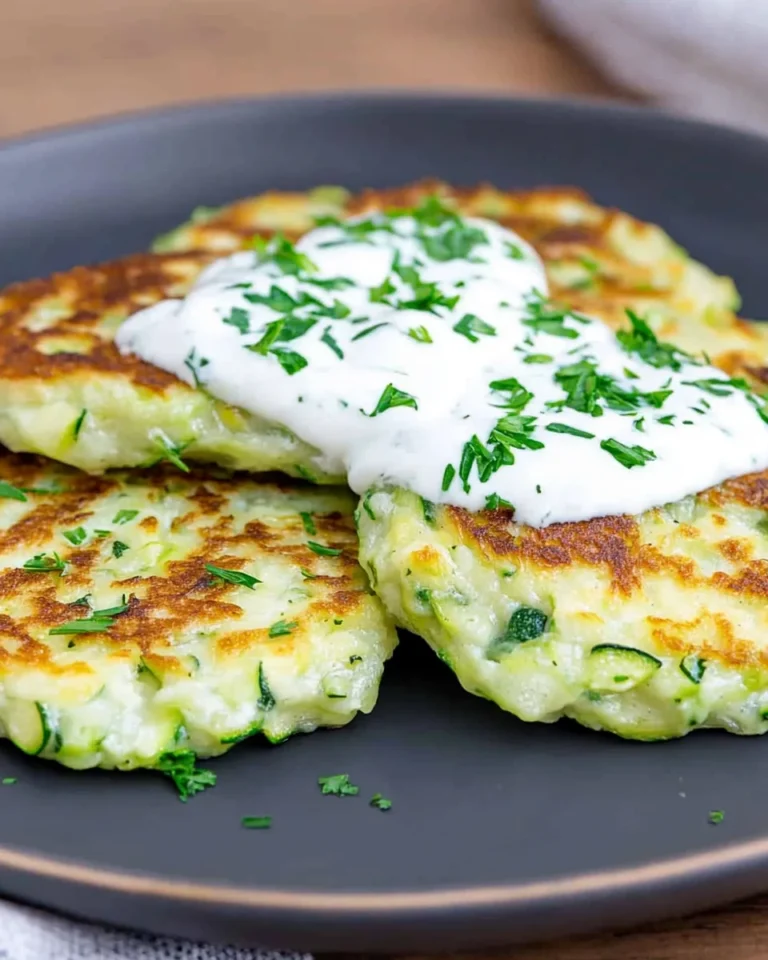 Zucchini Puffer – einfach & schnell