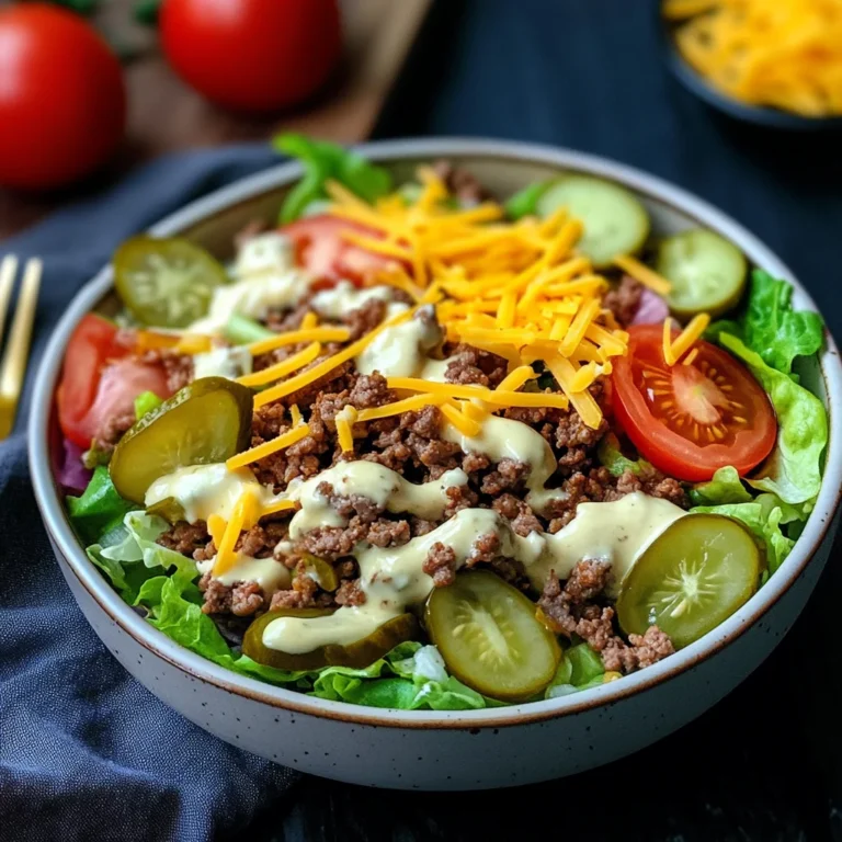 Big Mac Salat, das beste Rezept