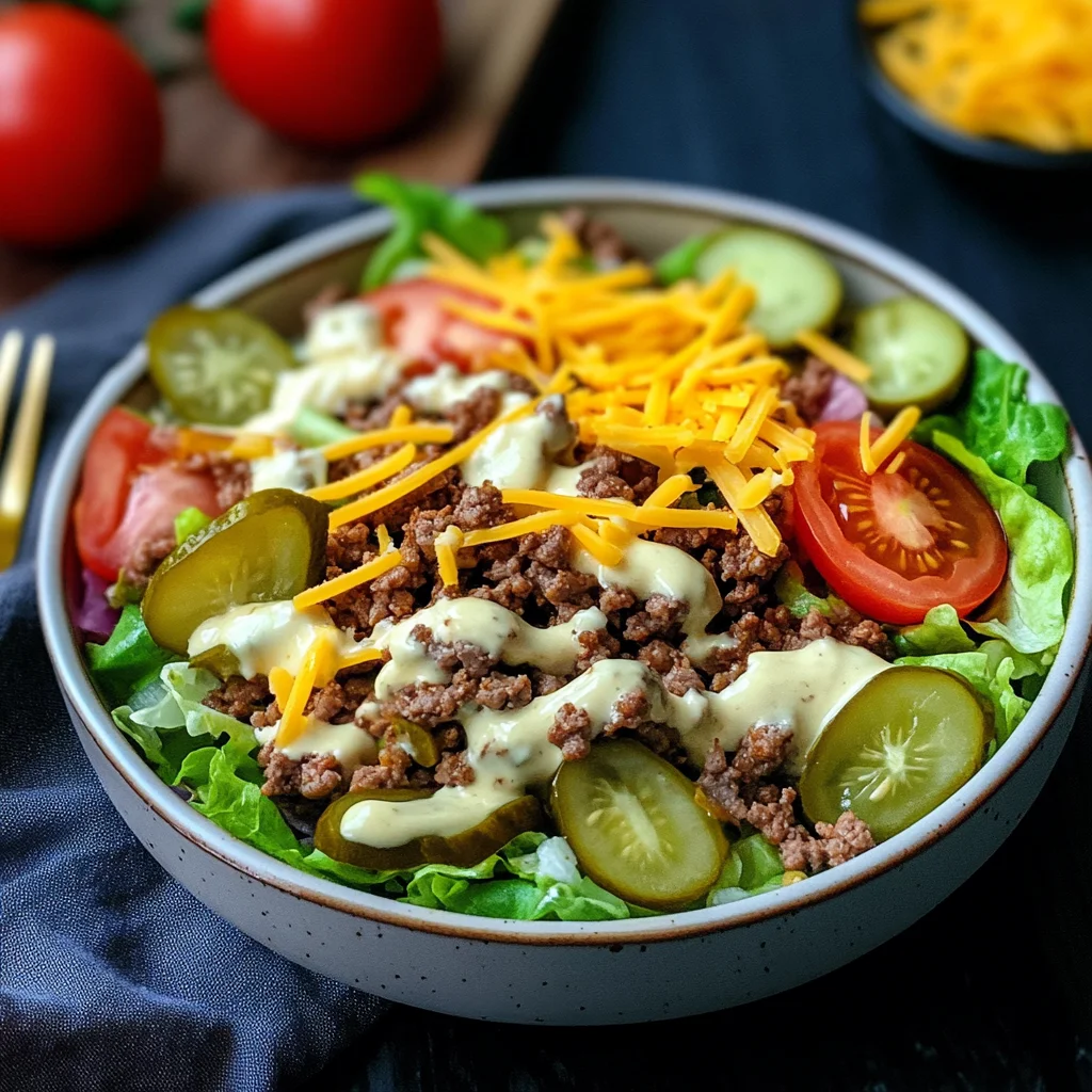 Big Mac Salat, das beste Rezept
