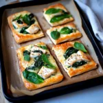 Blätterteig mit Lachs und Spinat