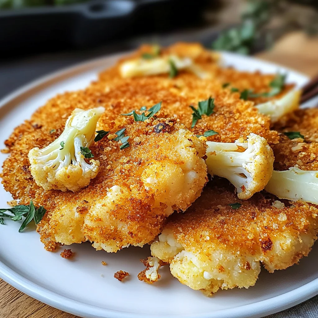 Blumenkohlschnitzel