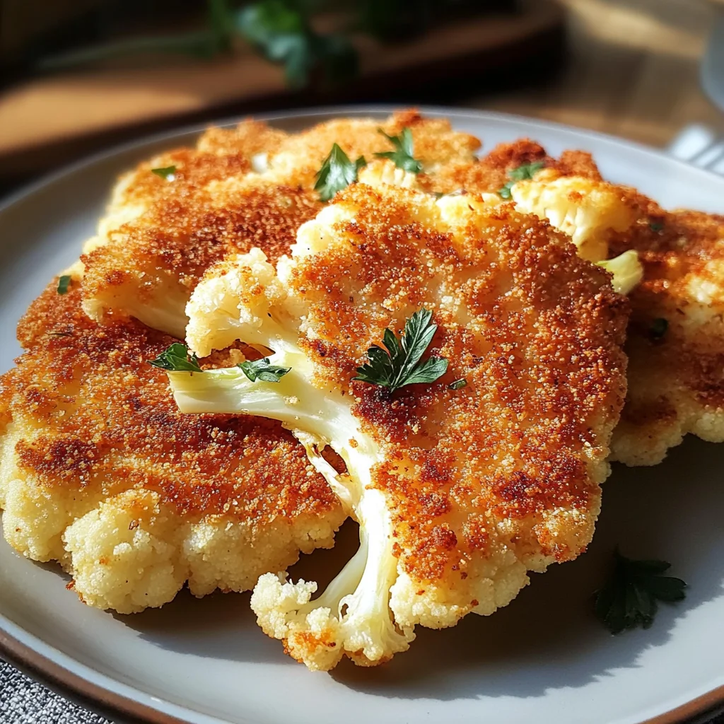 Blumenkohlschnitzel