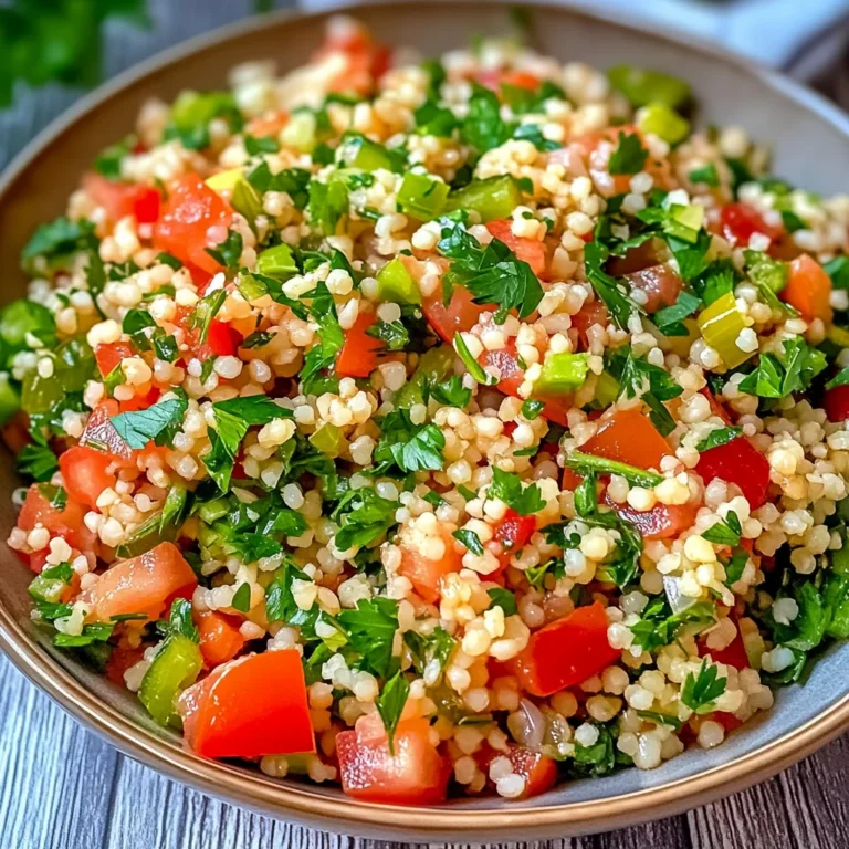 Bulgursalat: Blitzrezept in 15 Minuten