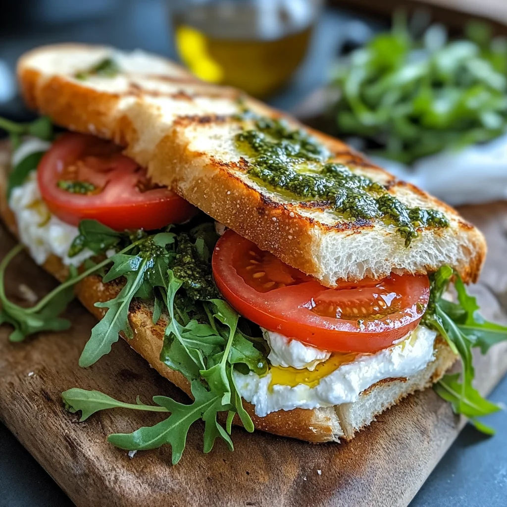 Burrata-Sandwich