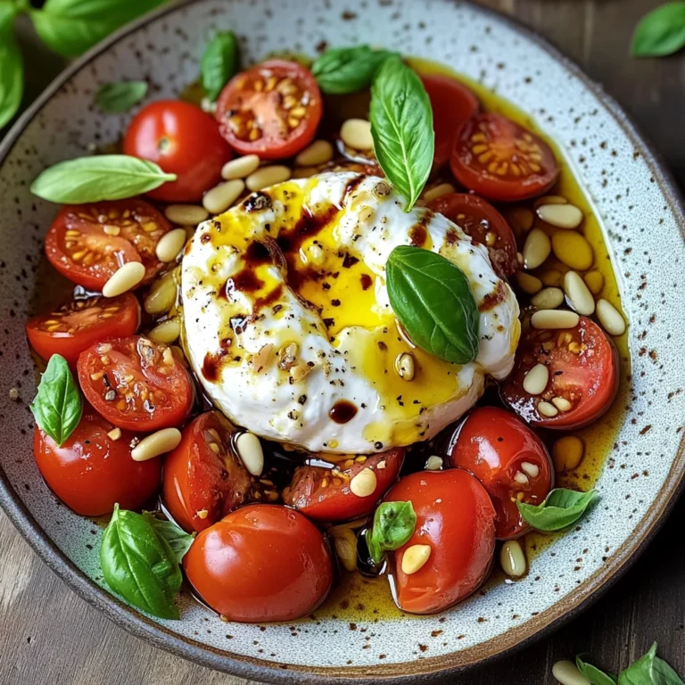 Burrata mit Tomate