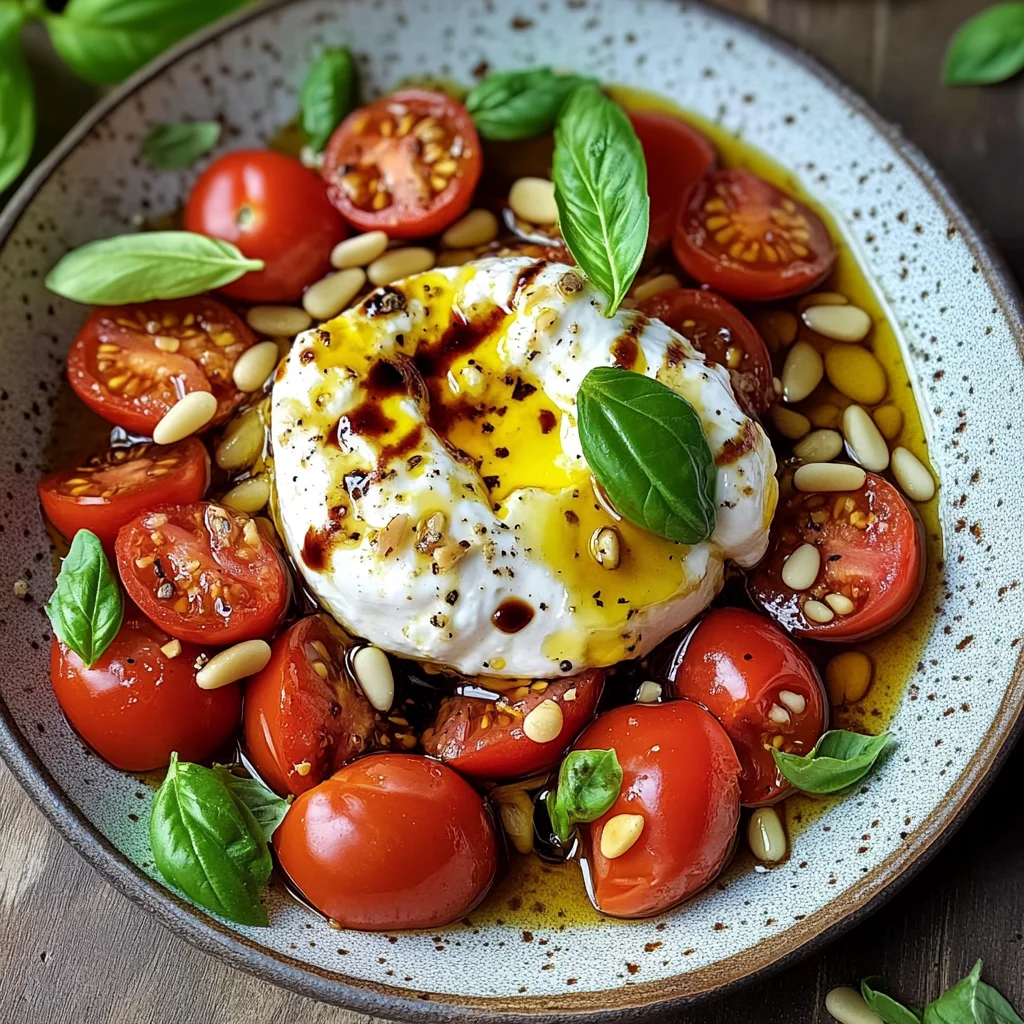 Burrata mit Tomate