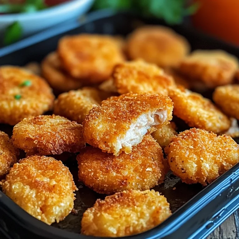Chicken Nuggets aus der Heißluftfritteuse