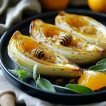 Chicorée gebraten mit Orange und Honig