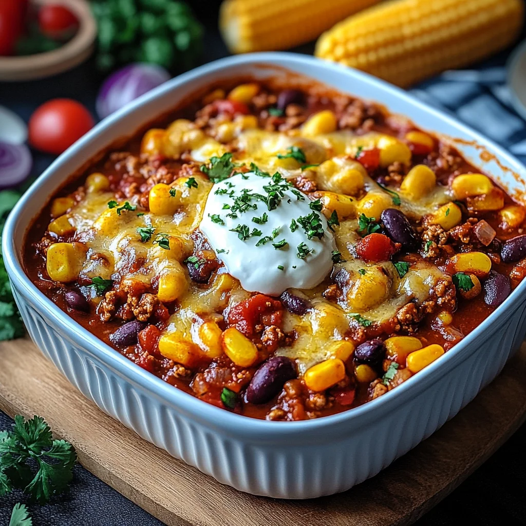 Chili-con-Carne-Auflauf: