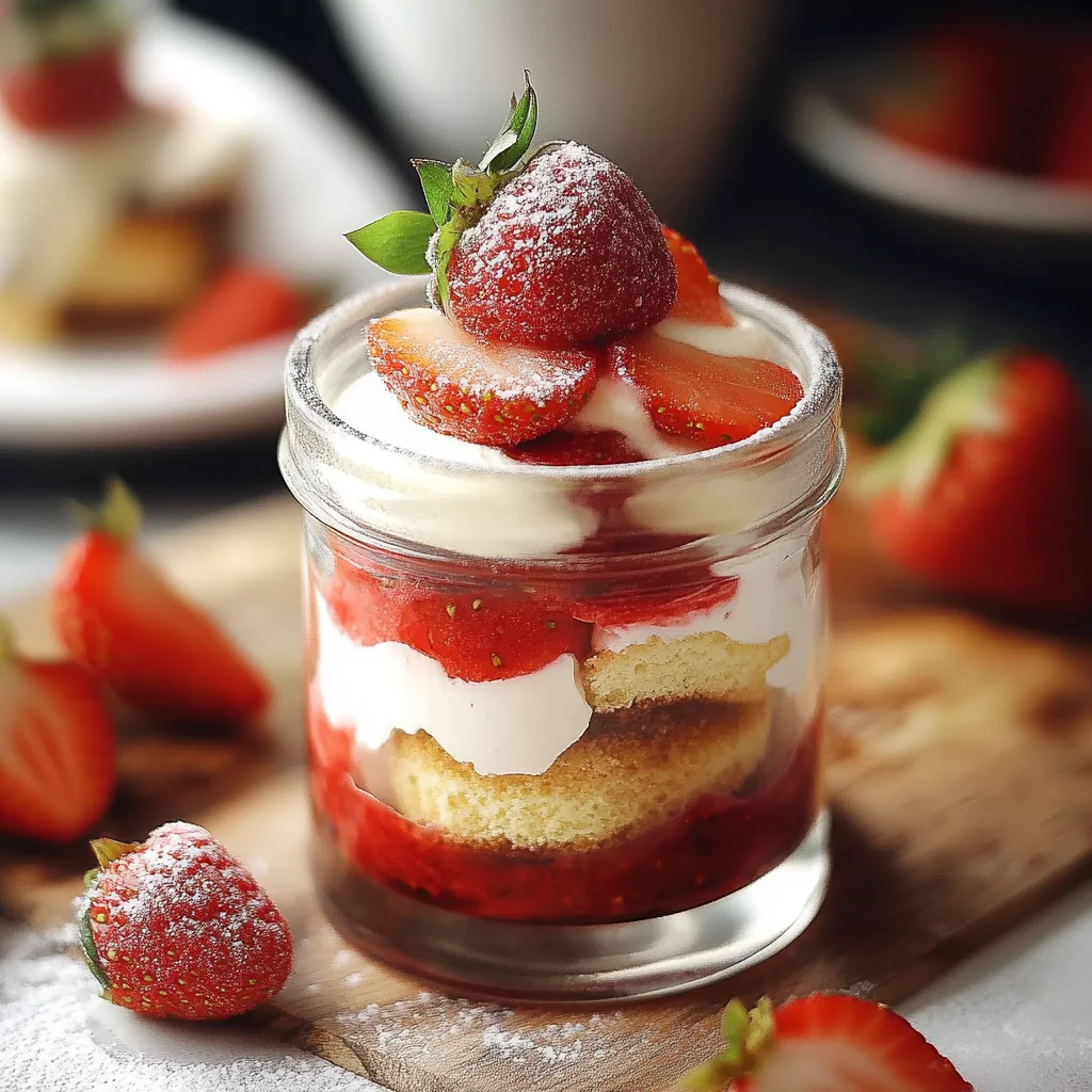 Erdbeer-Tiramisu