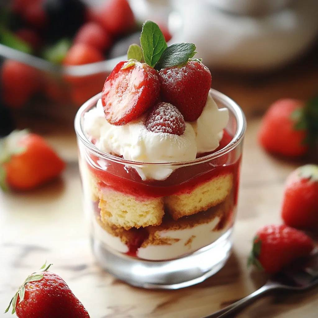 Erdbeer-Tiramisu
