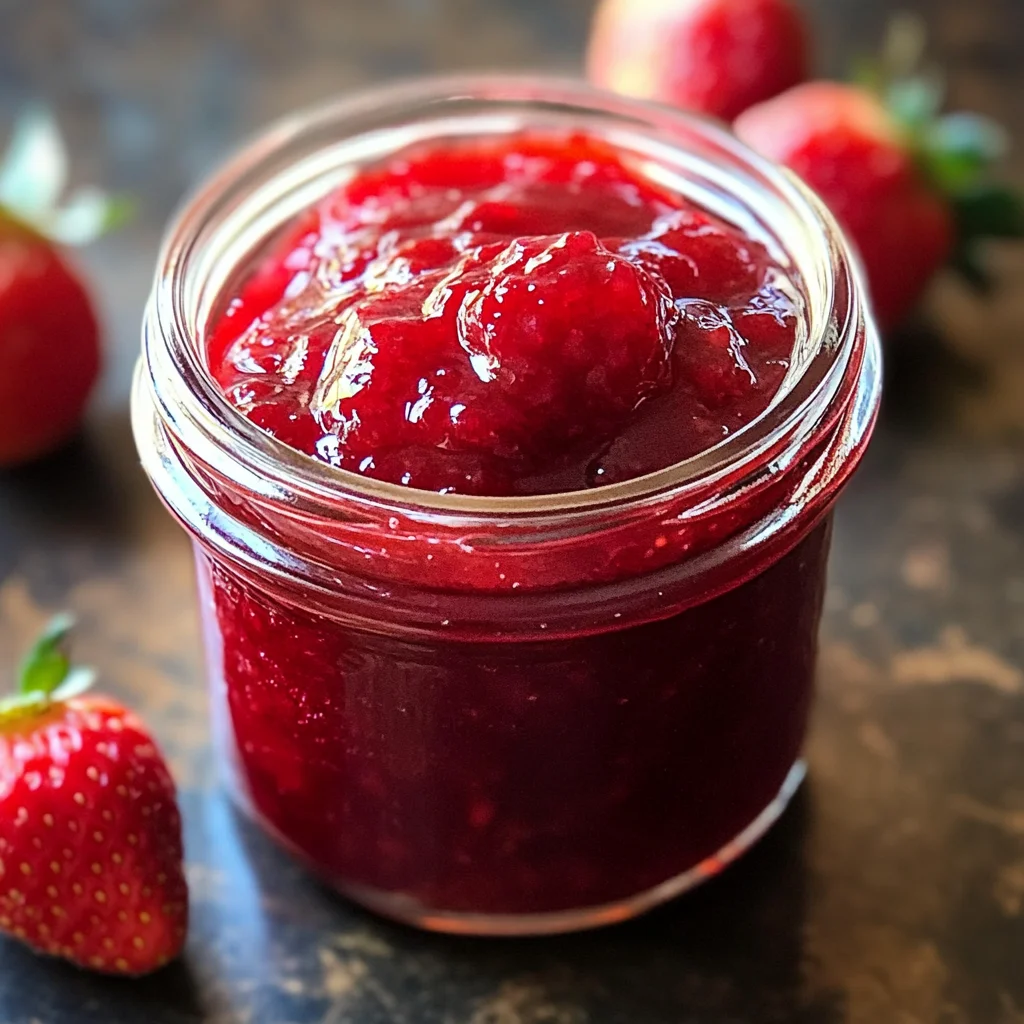 Erdbeermarmelade