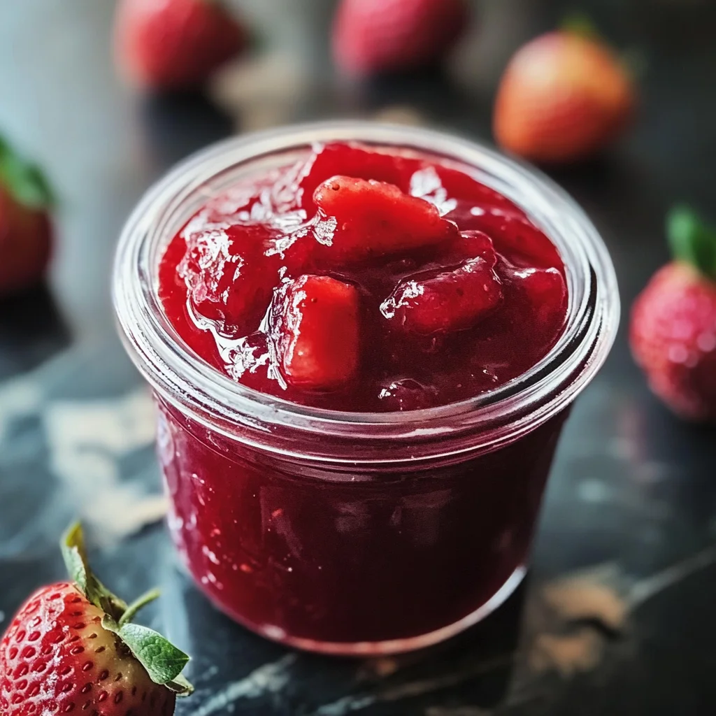 Erdbeermarmelade