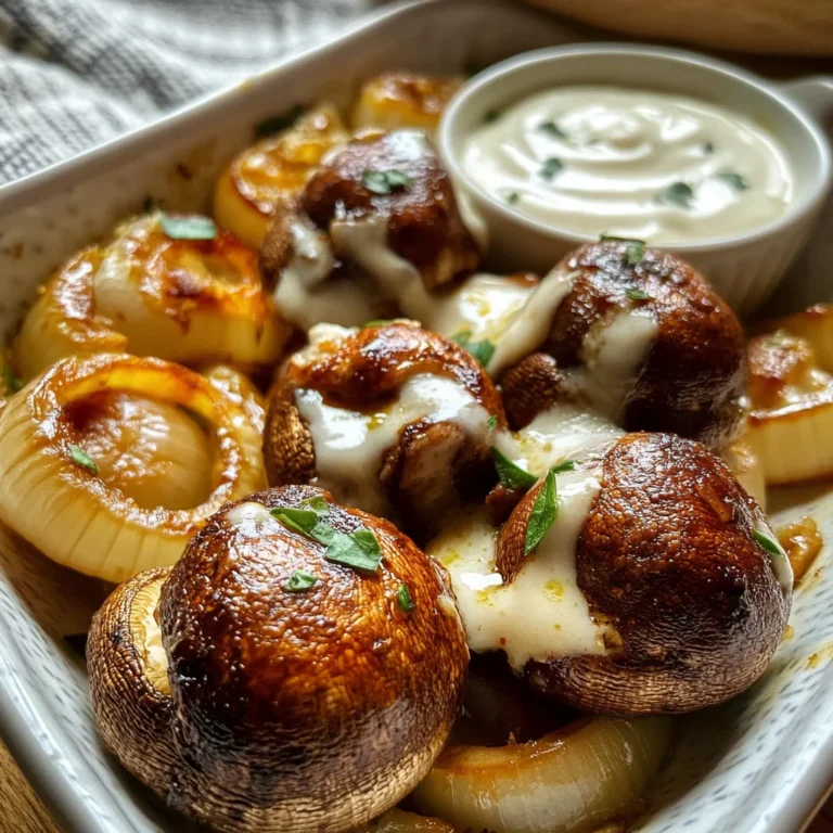 Cchicken hampignons mit Knoblauch Soße aus dem Aifryer