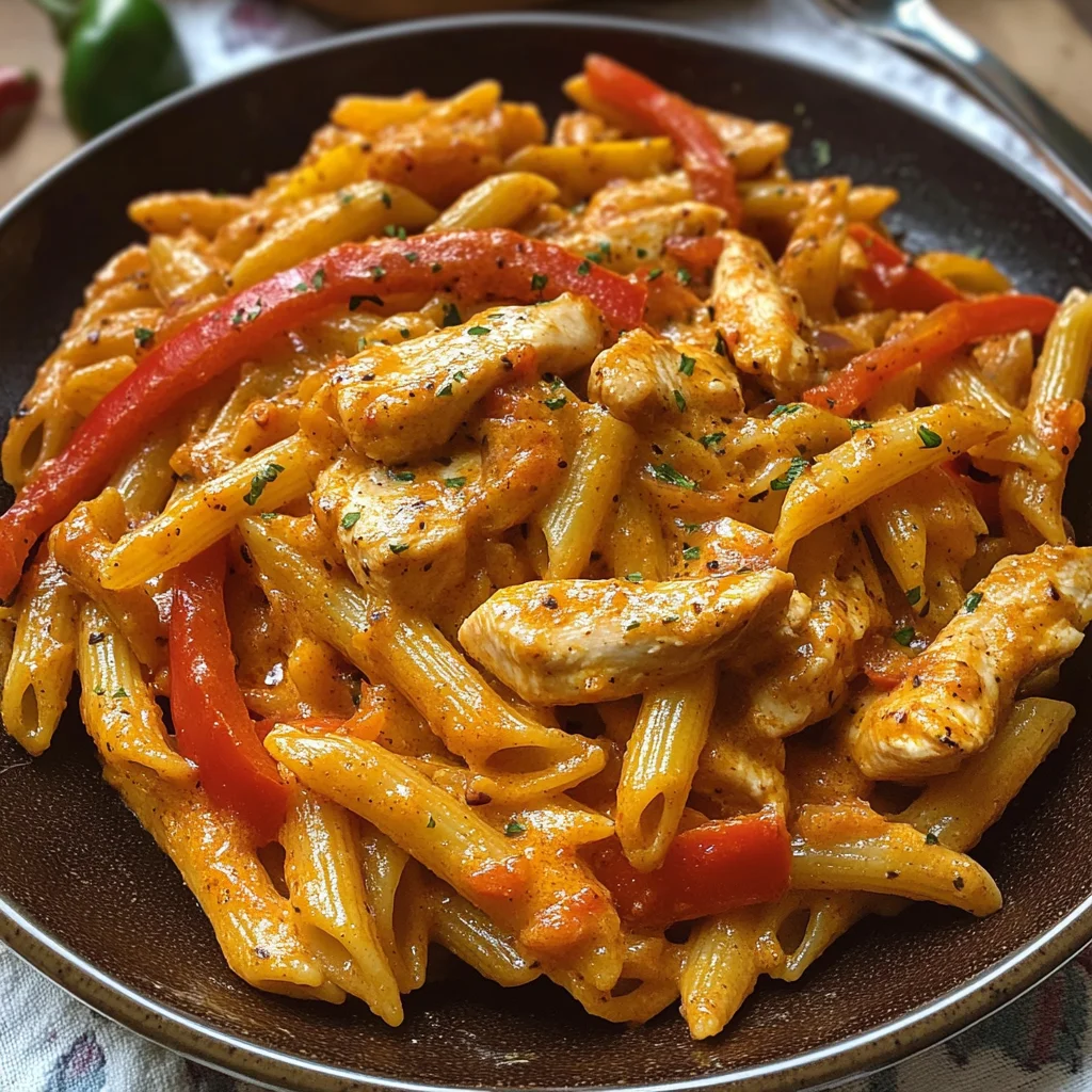 Chicken Fajita Pasta
