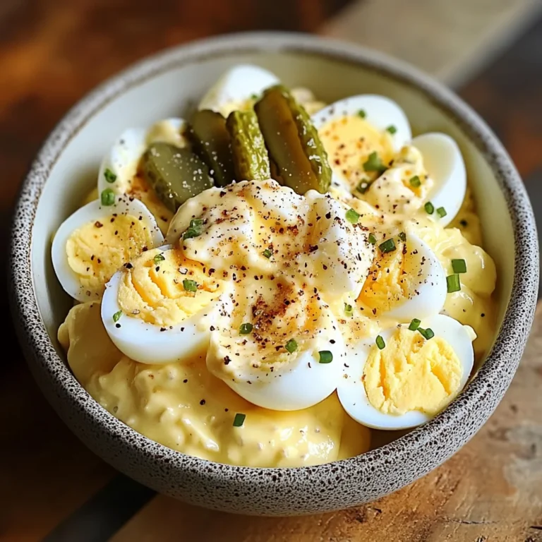 Einfacher Eiersalat