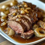 Einfacher Rindfleischbraten