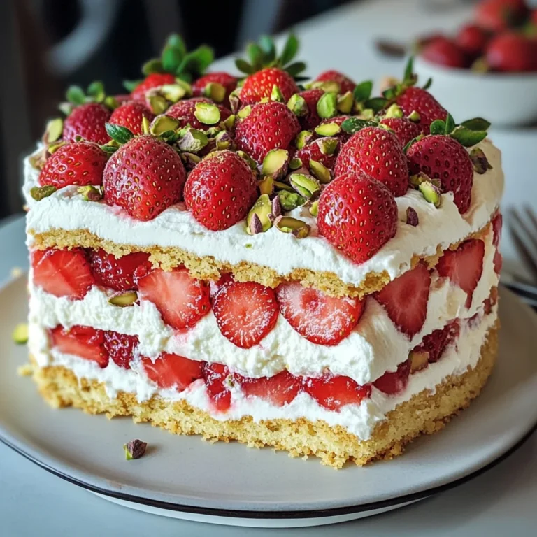 Erdbeer-Sahne-Torte ohne Vegan Gelatine