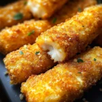 Fischstäbchen aus der Heißluftfritteuse
