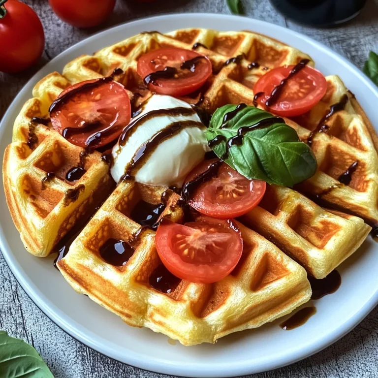 Herzhafte & Fluffige Kartoffelwaffeln - einfach und knusprig