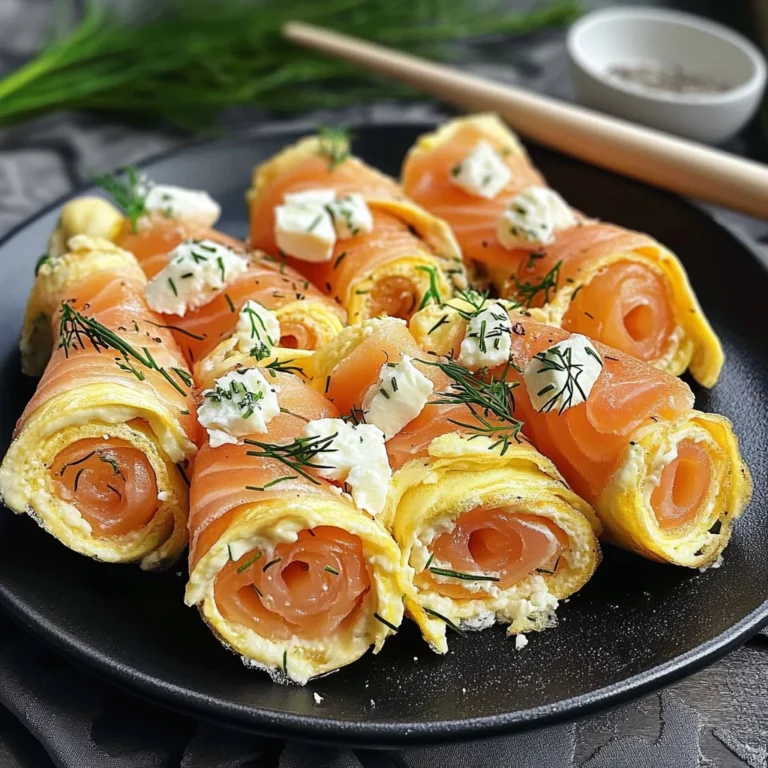 Lachsröllchen - Lachs Frischkäse Röllchen