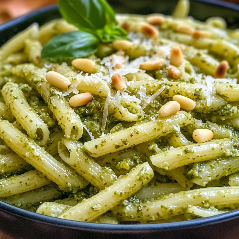 Nudeln mit Pesto