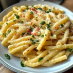 Parmesan Knoblauch Pasta
