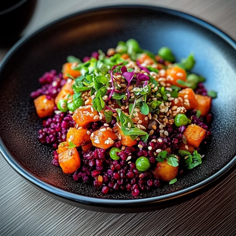 Rote Linsen-Salat mit Roter Bete