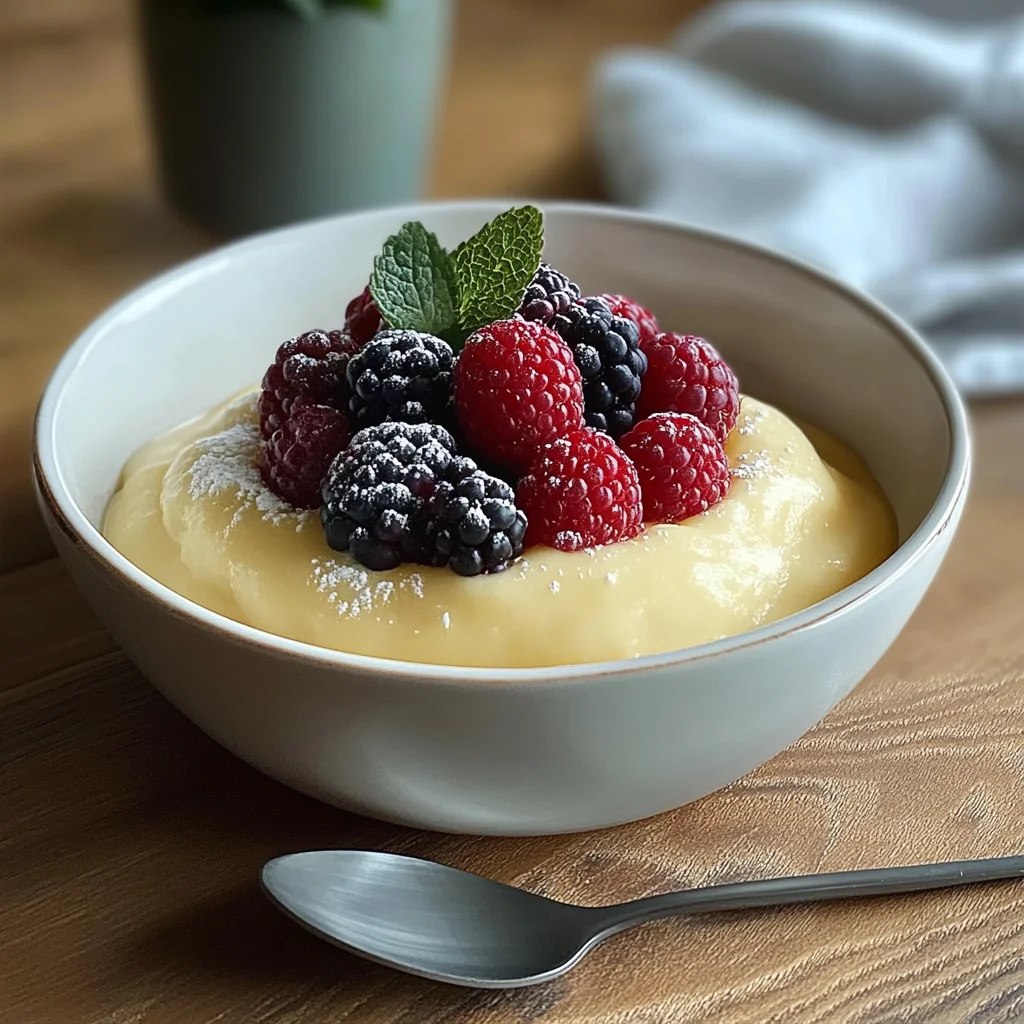 Vanillepudding