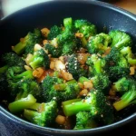 Brokkoli aus der Pfanne