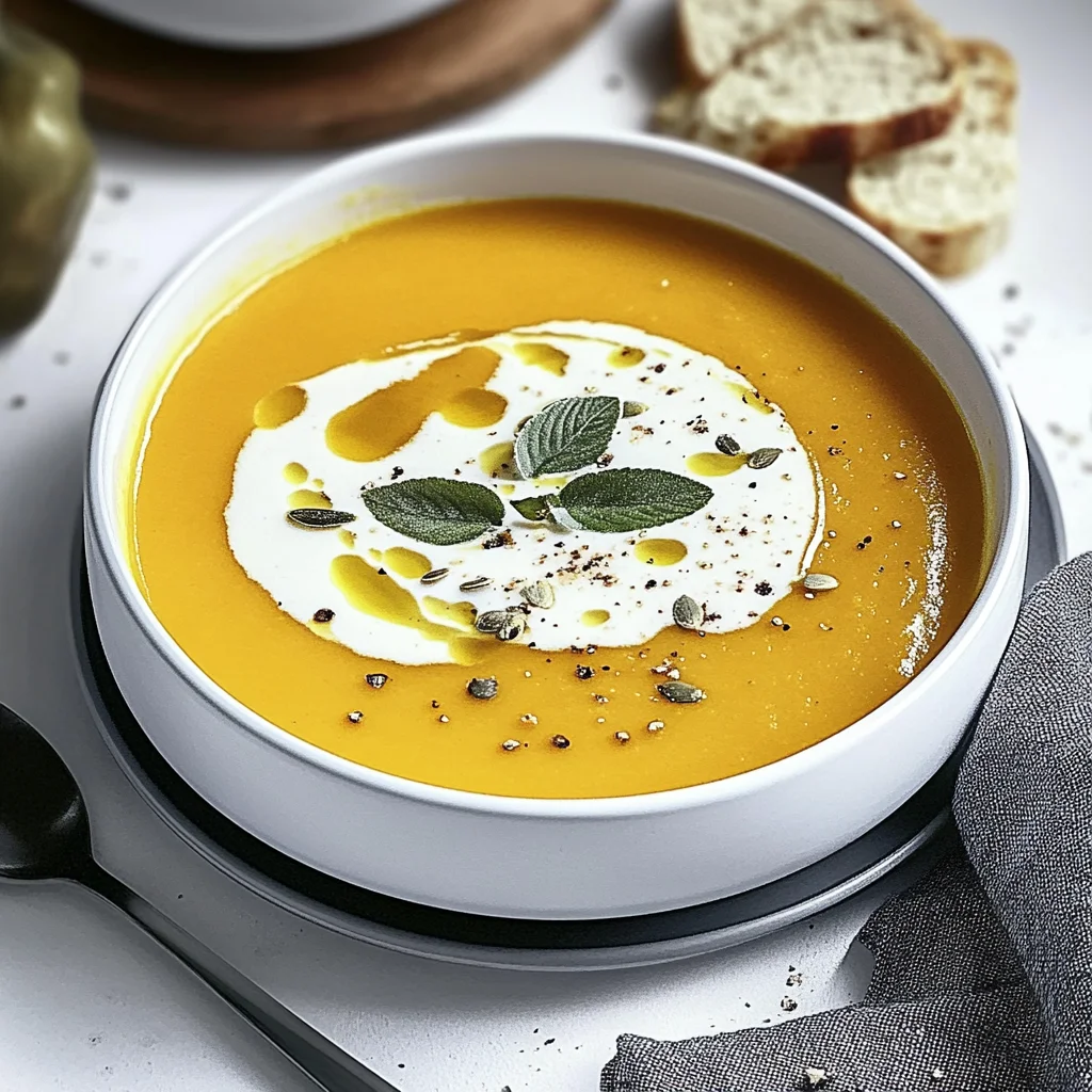 Butternut-Kürbissuppe