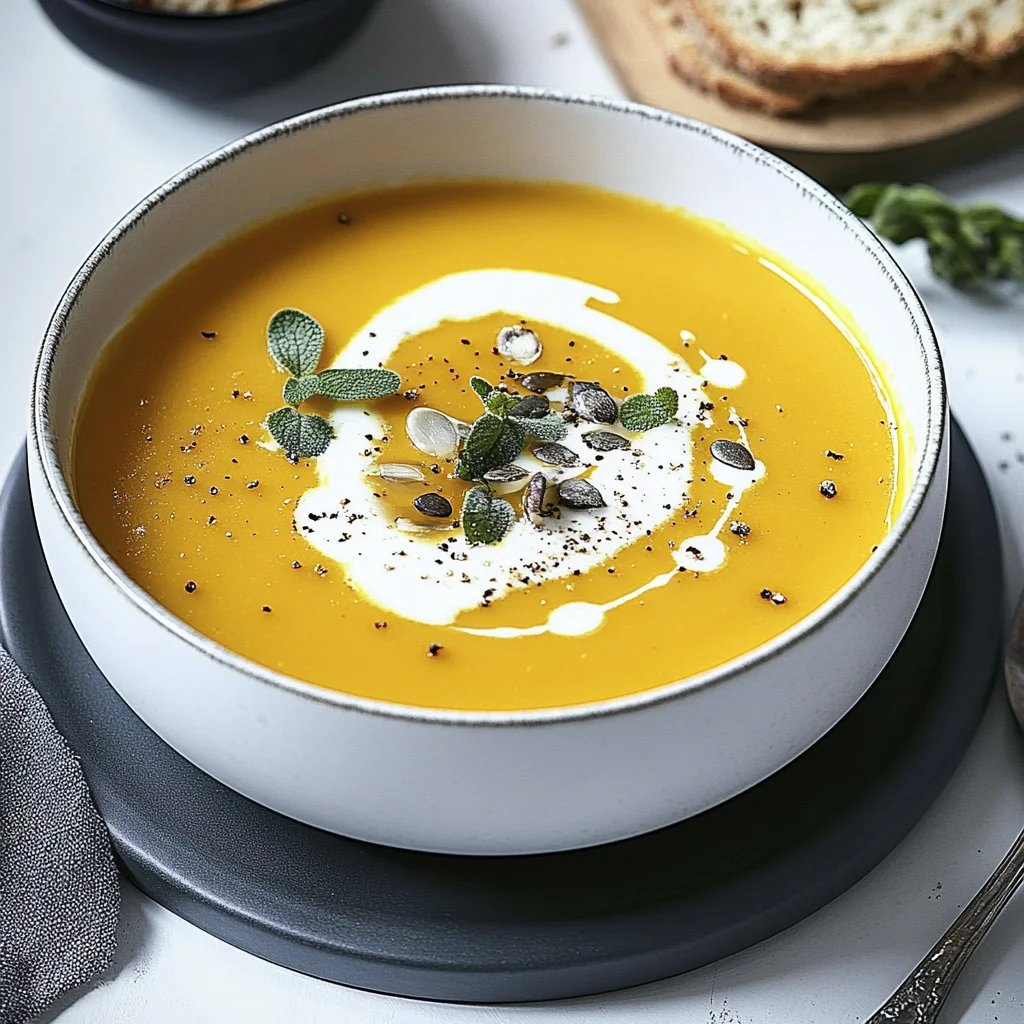 Butternut-Kürbissuppe