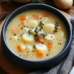 Einfache Kartoffelsuppe wie von Oma