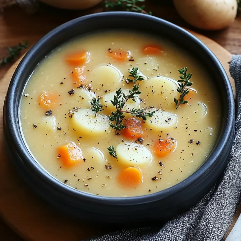 Einfache Kartoffelsuppe wie von Oma