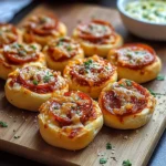 Superschnelle Pizzabrötchen