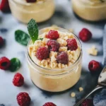 Vegane Vanille-Pudding-Mousse