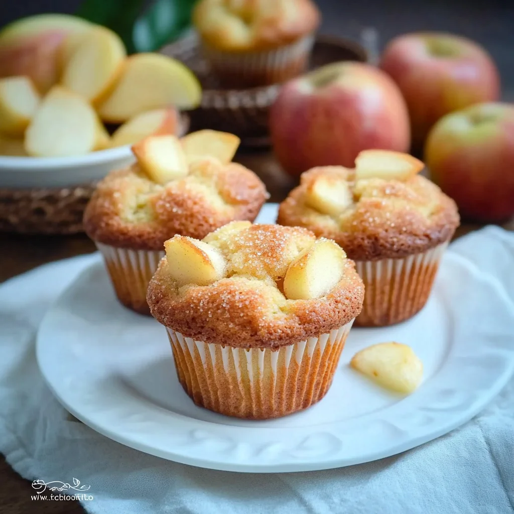Apfel-Muffins